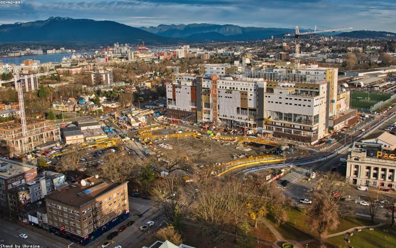 Aircraft at Vancouver Airport